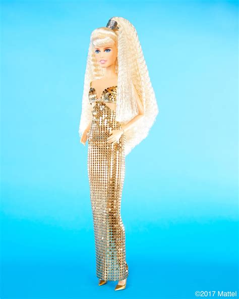 claudia schiffer barbie-puppe in versace|claudia shiffer Barbie.